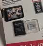 Sandisk闪迪128GB TF（MicroSD）4K内存卡 行车记录仪 监控摄像头专用 循环录制10,000小时 高耐用存储卡 实拍图