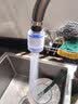 【100万+全网爆款】水龙头净水器过滤器家用厨房前置过滤器PP棉可拆卸万能接口台面可替换滤芯 两机两芯 实拍图