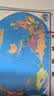 【升级精装版】2026世界地图挂图 大尺寸1.5米*1.1米 无拼接高清覆膜精选挂杆 学生办公室客厅地理学习装饰挂图挂画墙贴 实拍图