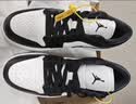 Jordan男女休闲鞋 AJ1熊猫 AJ 1高级感潮流运动鞋DC0774-101黑白43 实拍图