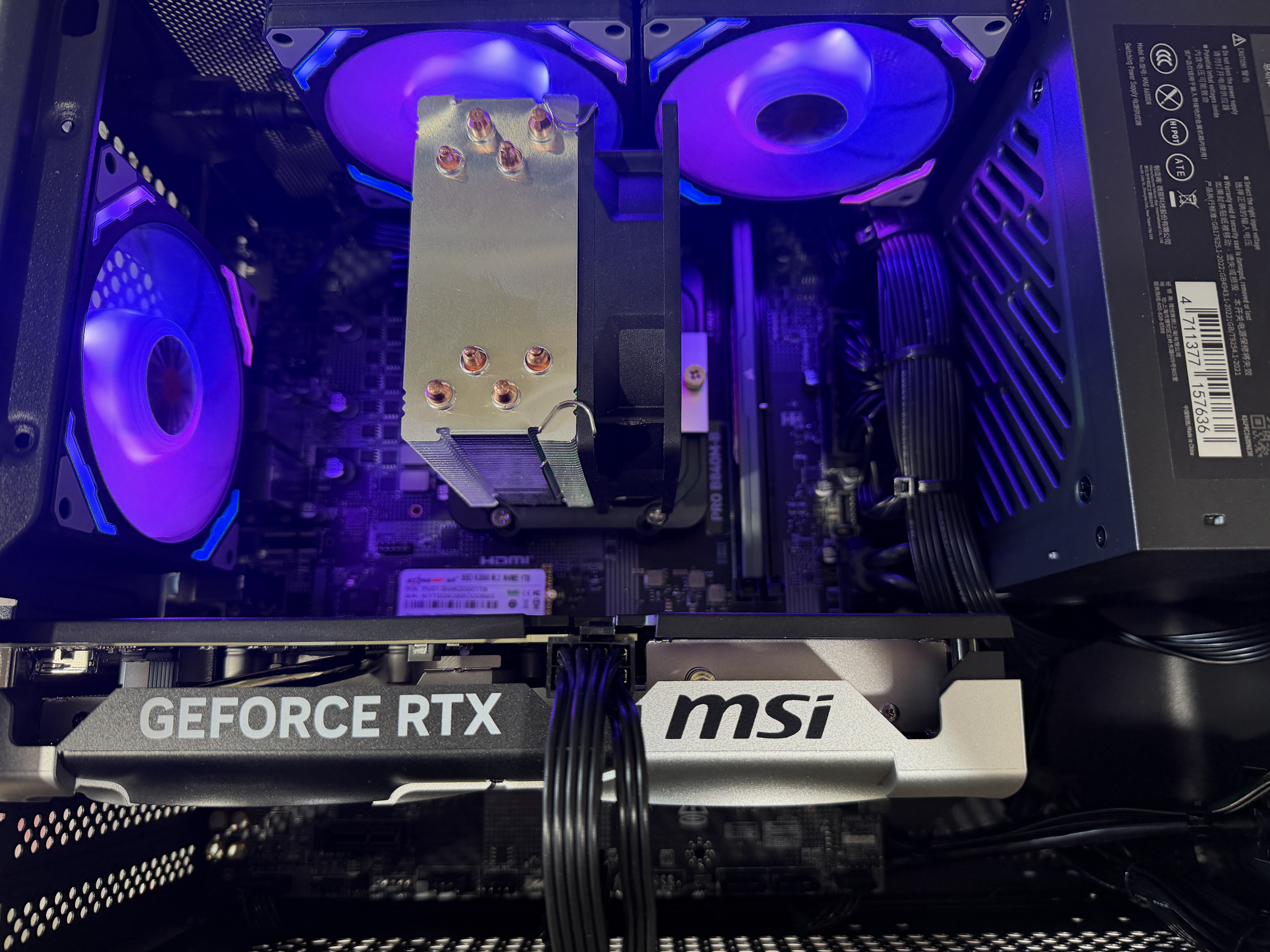 AMD R5 5600/9600X/RX7650GRE/6500XT迷你主机ITX整机手提DIY电脑组装机台式mini办公台式机AI PC电脑 配置十丨R5 9600X/RTX5060Ti 实拍图