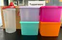特百惠（Tupperware）冷藏800ml*4保鲜盒蔬菜水果收纳盒食品级密封冰箱储物盒 彩色盖 实拍图