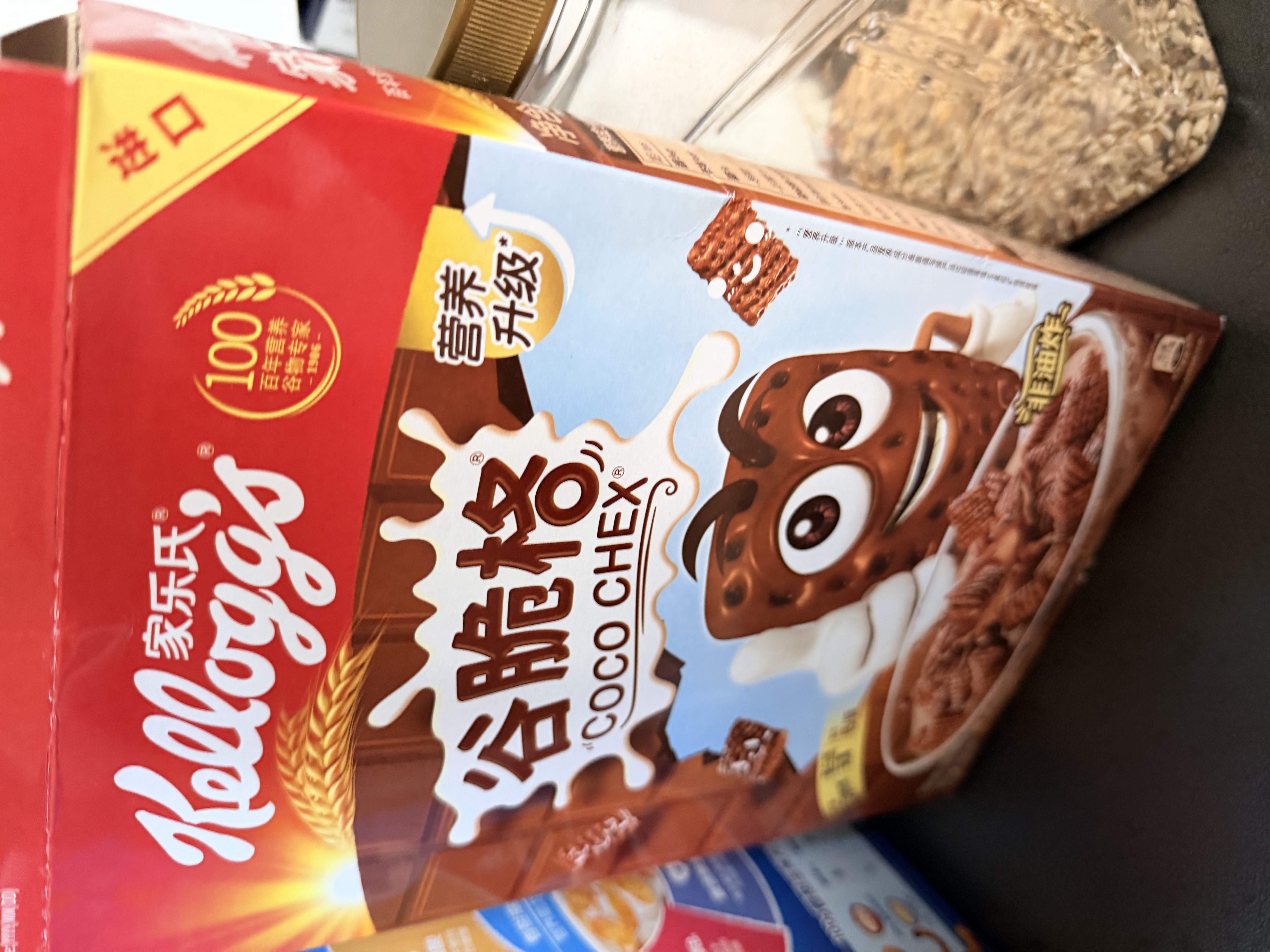 家乐氏（Kellogg）进口谷脆格300g儿童麦片零食营养早餐代餐速食即食巧克力中秋礼品 实拍图