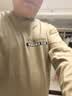 雾卡【棉T3件装】长袖t恤男士新款打底衫潮流春秋装秋衣T恤男士休闲 【3件装】PK铁灰+EXP卡其+炫彩黑 4XL 码 180斤-195斤 实拍图