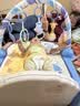 澳贝（auby）婴幼儿童玩具健身架进口乳胶脚踏钢琴新生儿见面礼盒满月百日礼物 实拍图