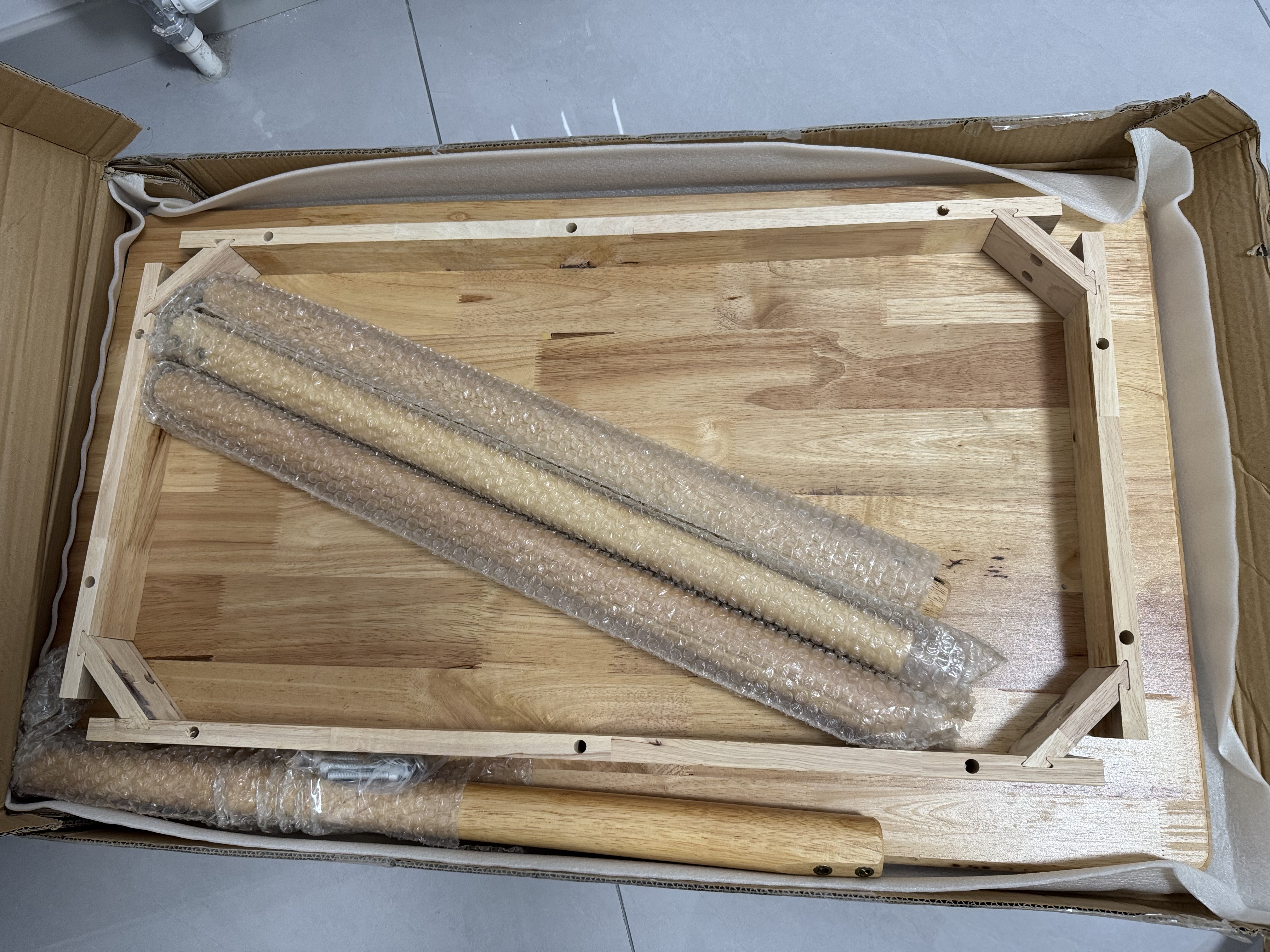 全品屋全实木餐桌家用餐桌椅组合小户型现代饭桌橡胶木餐厅长方桌餐桌 【全实木】长条桌 100*60单桌 实拍图
