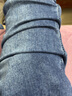 真维斯（Jeanswest）王一博代言牛仔裤男春秋季新款舒适修身直筒高端潮牌休闲长裤子男 深蓝【春款】 29 码(2尺2) 实拍图