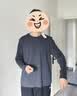 京东京造80支液氨长袖t恤男装26秋冬新款高端打底衫内搭上衣秋装深灰3XL 实拍图