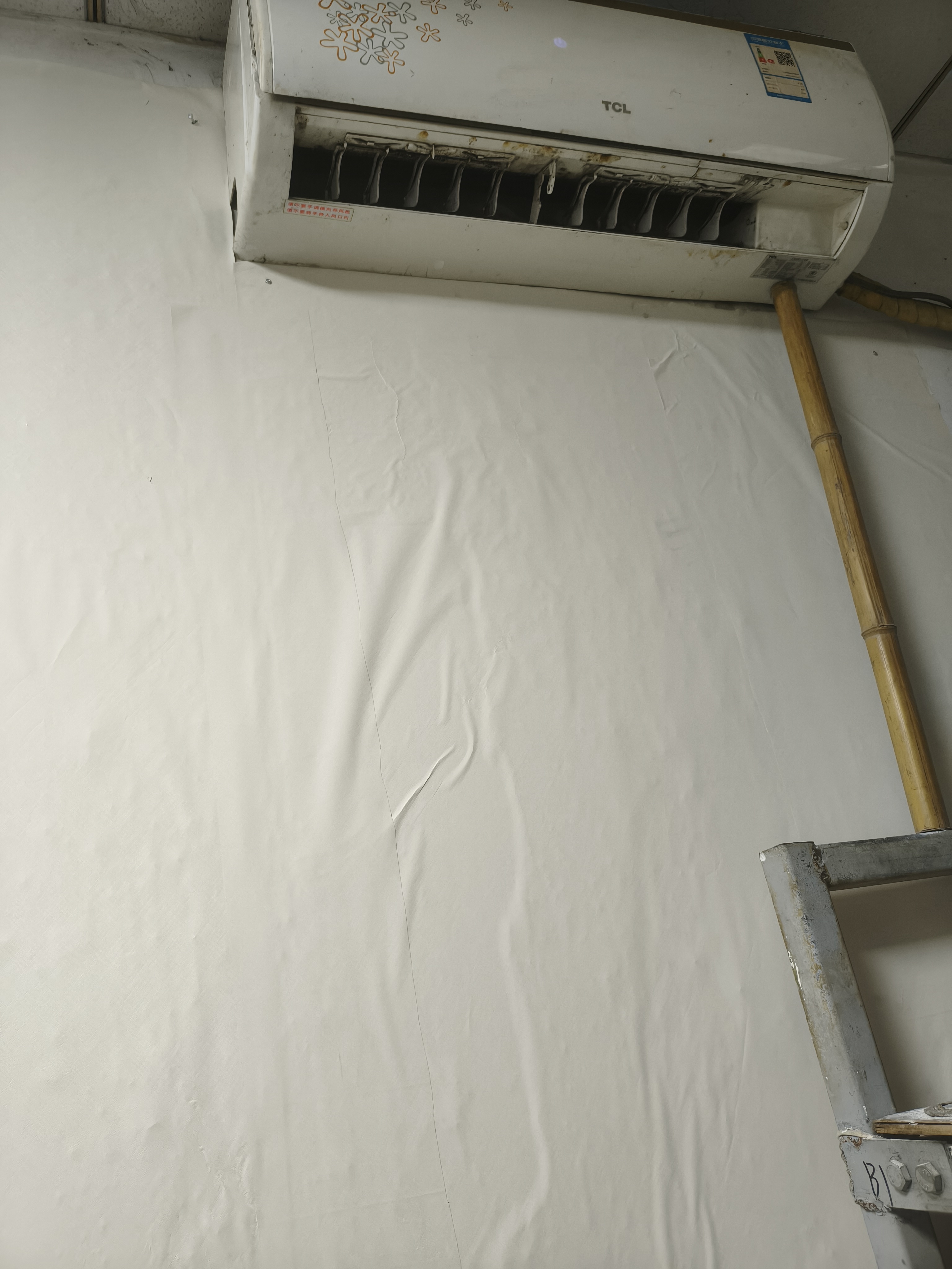 斯图自粘墙纸防水防潮壁纸铝箔锡纸纯色卧室翻新遮丑背景墙耐磨 实拍图