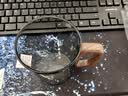 泥也杯子玻璃杯茶杯马克杯玻璃水杯家用玻璃茶杯高硼硅玻璃杯绿茶杯男 实拍图