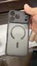 京东京造【肤感磁吸】iPhone17 ProMax磁吸手机壳苹果17Pro Max保护套透明磁吸防摔MagSafe充电新款 黑色 实拍图