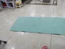 京东京造TPE折叠瑜伽垫 小学生午休垫女士家用健身垫防滑减震 绿183*61cm 实拍图