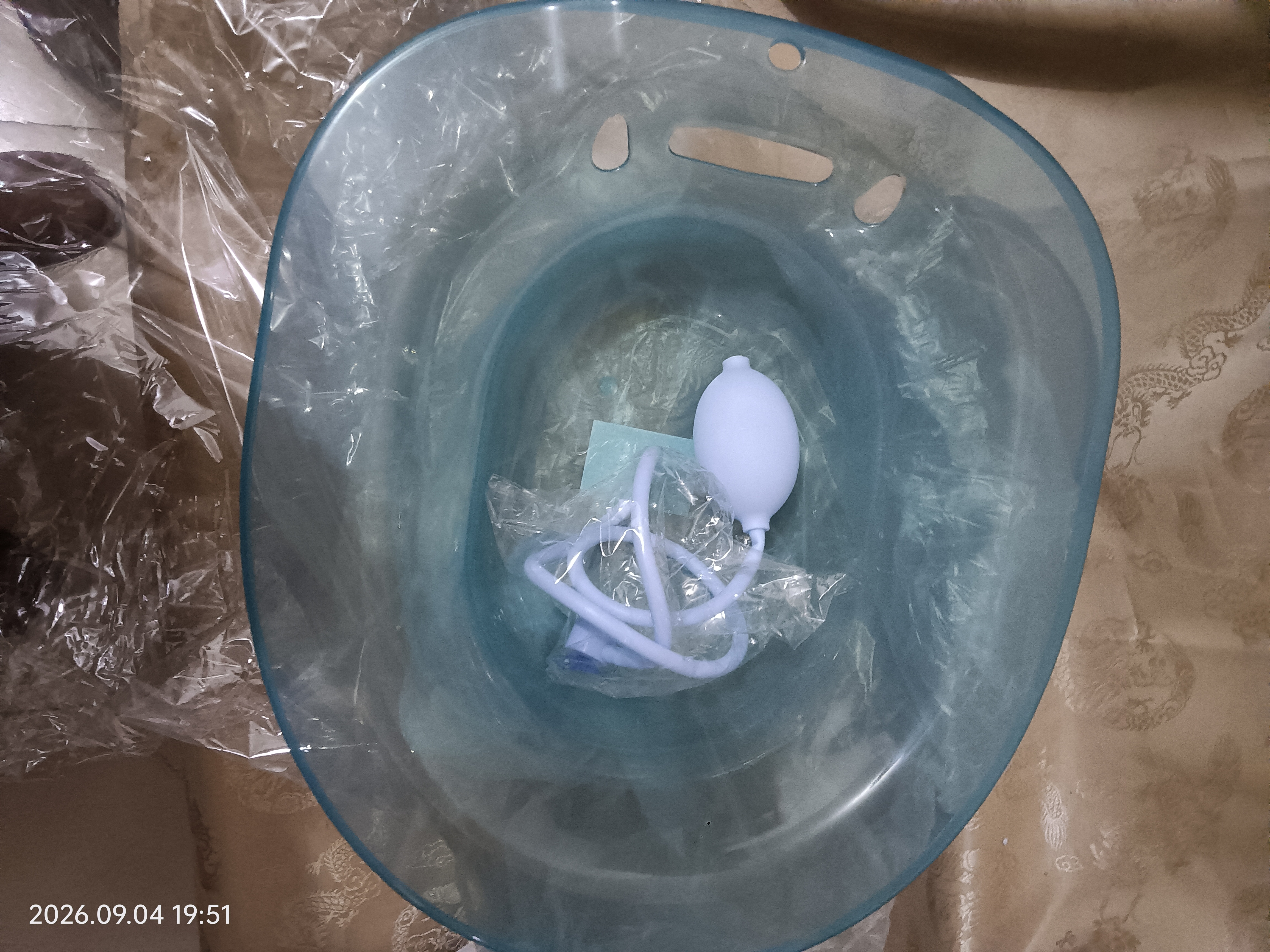 医麦德坐浴盆痔疮专用男女士马桶浸泡药浴洗屁股私处肛门带冲洗耐高温 实拍图