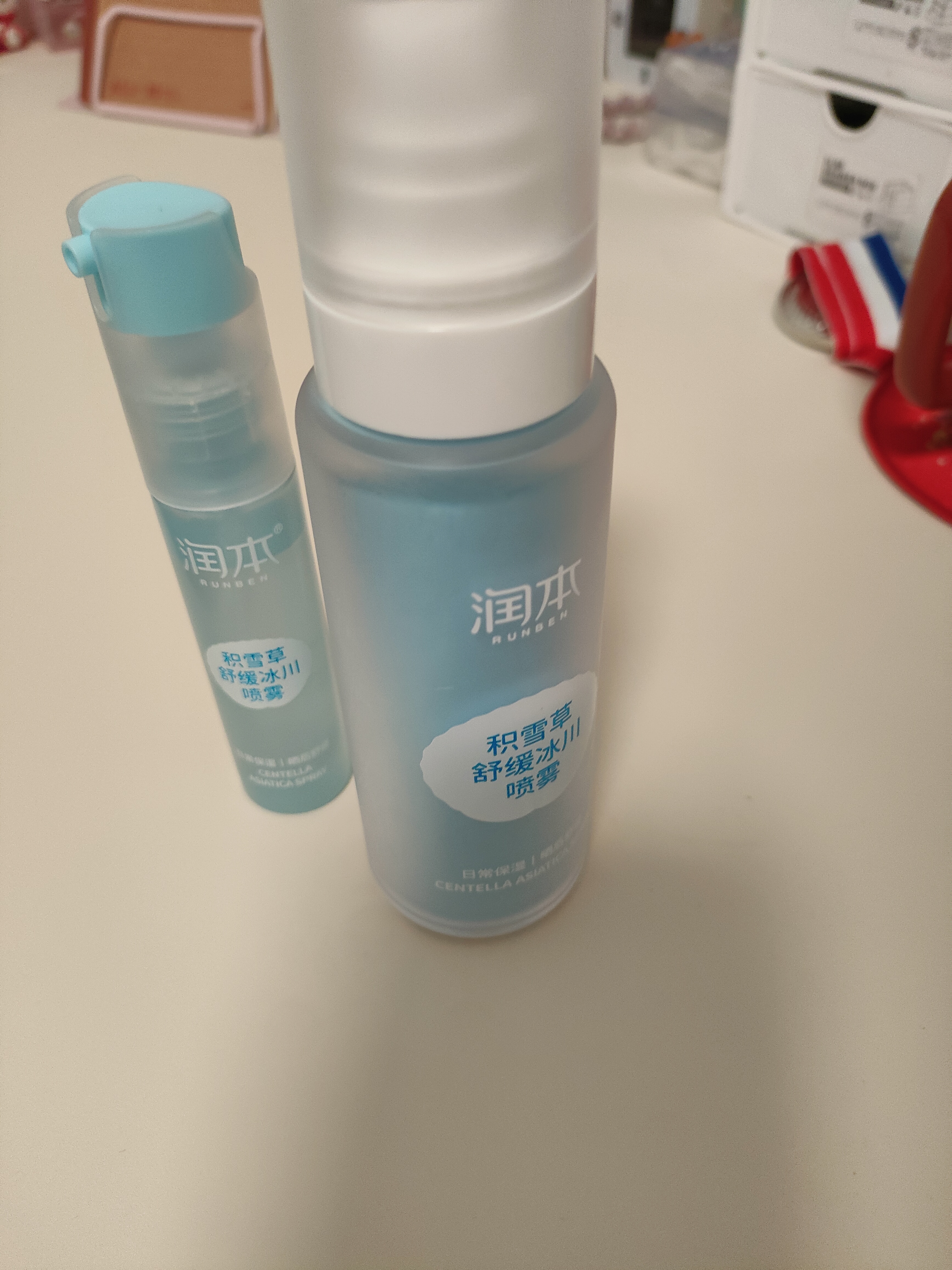 润本舒缓保湿喷雾爽肤水99ml*2晒后补水降温修护四季护肤妆前湿敷保湿 实拍图