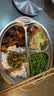 onlycook316L不锈钢儿童分餐盘 食品级宝宝分格辅食盘 幼儿园打饭餐具 实拍图