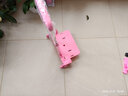 花迹拉杆书包拉杆架拖拉杆折叠爬楼梯六轮小学生拉杆书包男女款通用 六轮粉色 实拍图