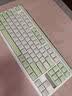 狼途T87Ultra机械键盘有线无线蓝牙三模  87键键盘游戏电竞 电脑办公键盘  12000mah 灯带 青柠 实拍图