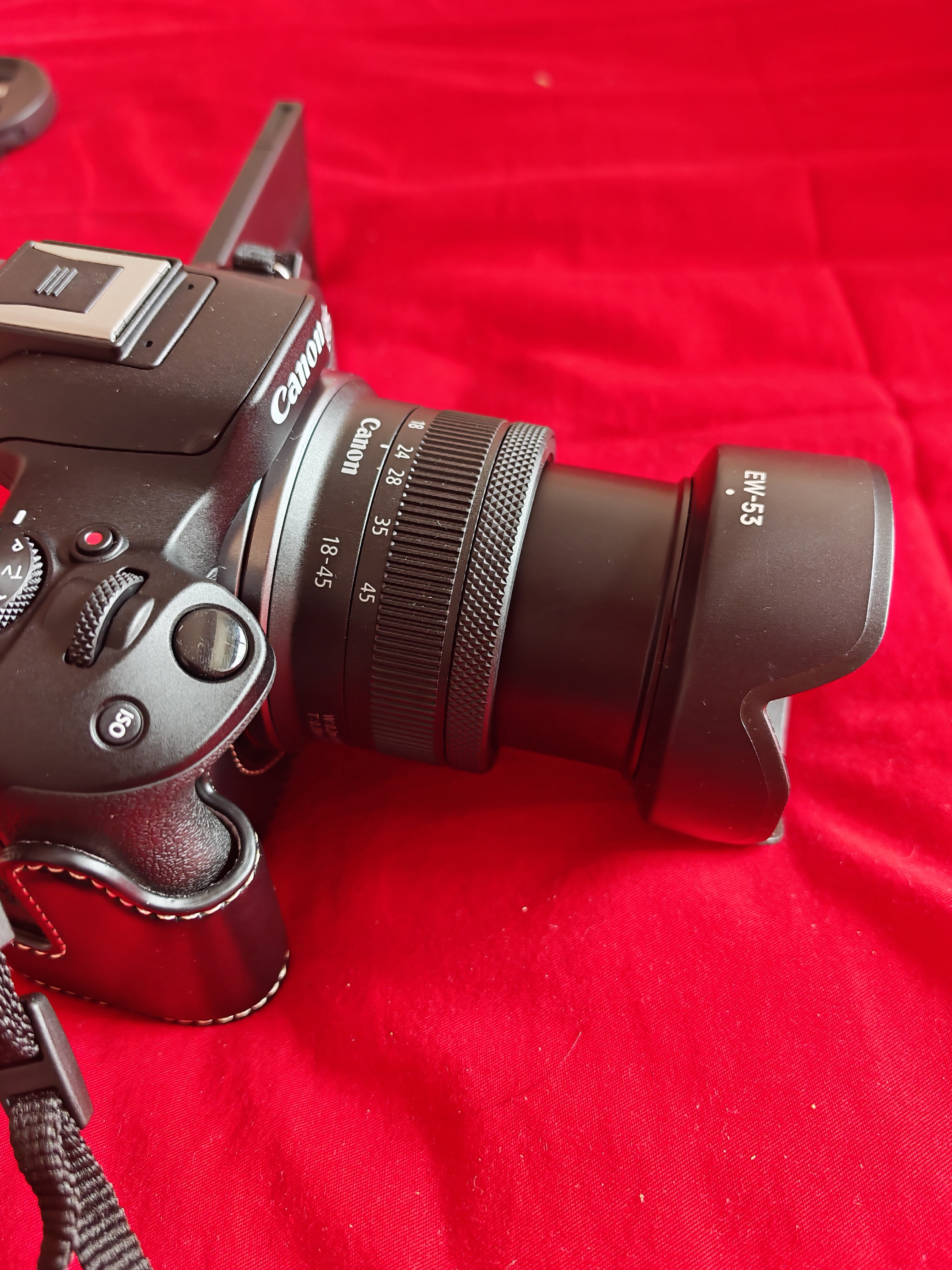佳能（Canon）EOS R50 微单半画幅相机 r50小巧便携 Vlog拍摄直播相机 4K短视频  学生微单相机 R50黑色 RF-S18-45套机【日常家用】 套餐五【256G高速卡~高容双电池~ 实拍图