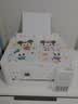 爱普生（EPSON）【6代新品】L4356墨仓式彩色无线AI学习打印机一体机家用/办公  L4266升级版(自动双面 液晶屏 白) 实拍图