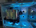 AOCCG391B黑色 游戏电脑主机海景房机箱 双面玻璃/支持MATX主板/240水冷/7风扇位/270°全景/左右分仓 实拍图