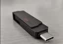 海康威视（HIKVISION）128GB Type-C双接口插手机U盘大容量X307C USB3.2高速双头U盘 适用苹果华为电脑两用移动办公优盘 实拍图