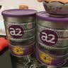 a2奶粉紫白金澳洲版较大婴儿牛奶粉2段6罐箱装 9.4日加赠babyshark 实拍图