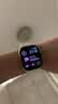 Apple/苹果 Watch S11 智能手表GPS款42毫米玫瑰金色铝金属表壳淡桃粉色运动型表带S/M MEUN4CH/B 实拍图