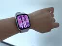 华为HUAWEI WATCH FIT 4 风信紫氟橡胶表带华为运动智能手表超轻薄大屏潮流运动蓝牙通话 实拍图