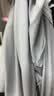 名创优品（MINISO）冰丝防晒衣男夏季户外大帽檐防紫外线外套凉感上衣服 浅灰 L 实拍图