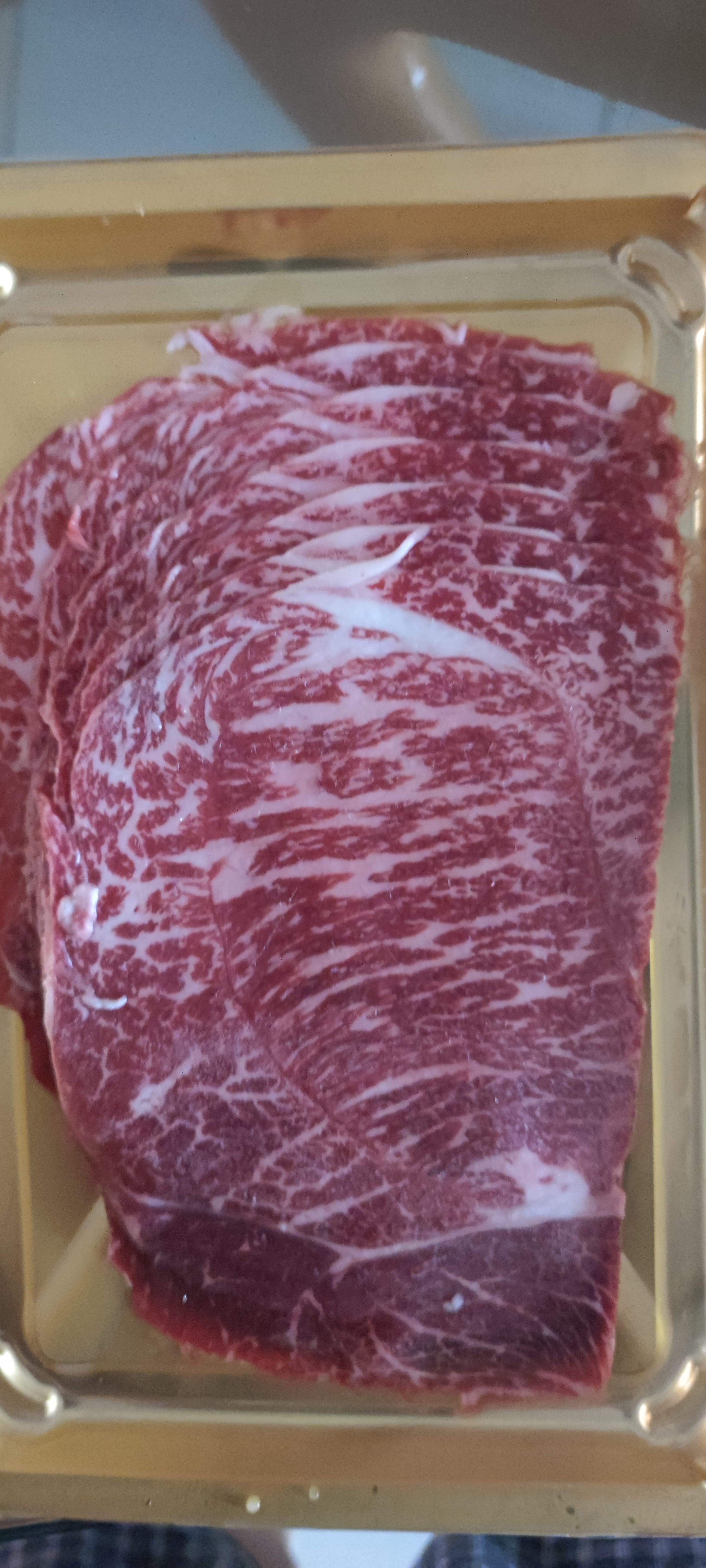麦鲜生 澳洲和牛M9原切牛肉片400g净重 谷饲雪花牛肉卷肥牛火锅烤肉食材 实拍图