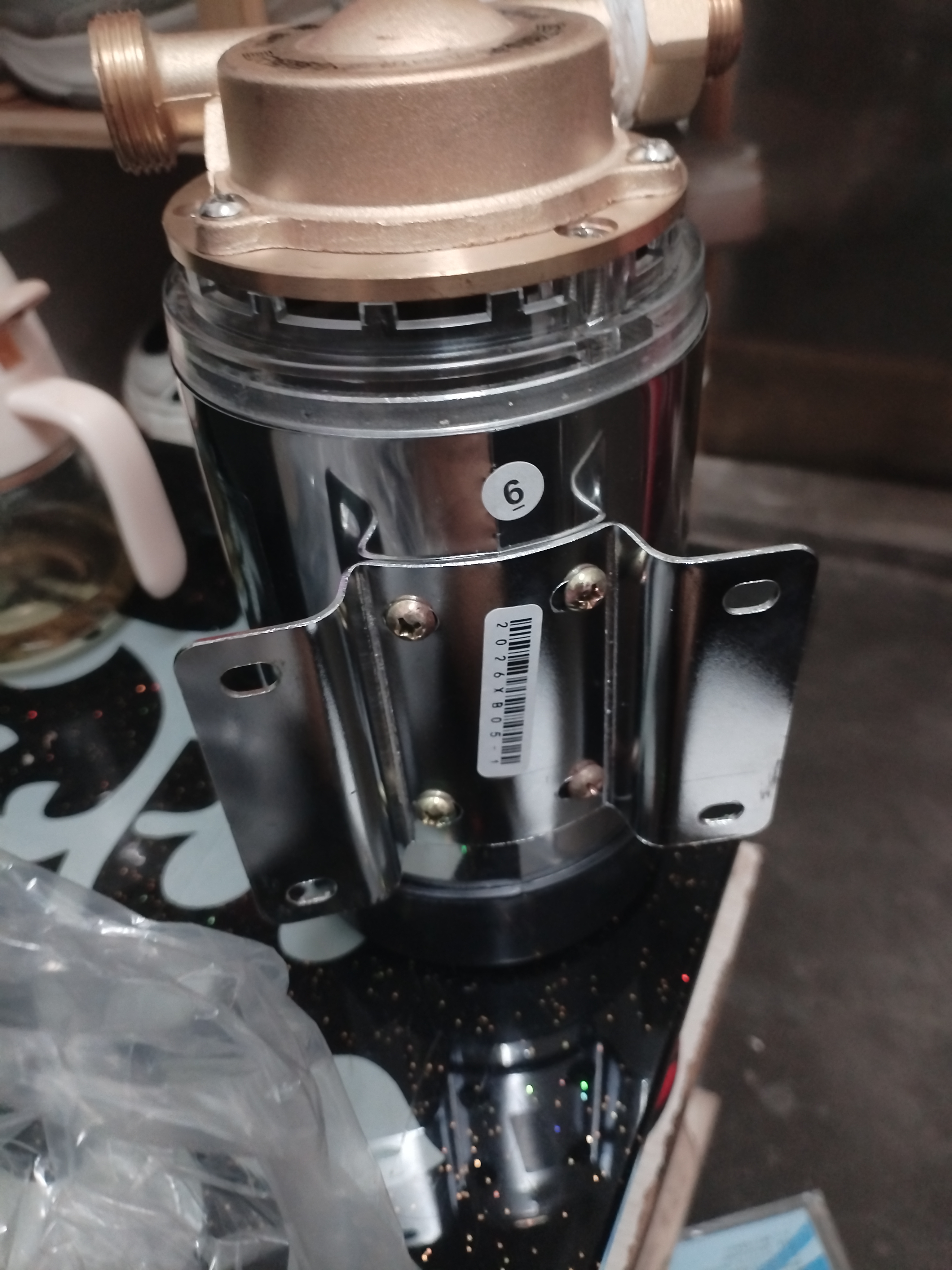 恒格尔增压泵家用全自动太阳能热水器加压泵自来水小型水泵微型管道泵 280W【全屋用水增压】 实拍图