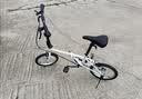 大行（DAHON）KT610 白色 折叠自行车16英寸YUKI超轻迷你便携男女式通勤单车 实拍图