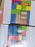 Hape(德国)婴幼儿童拼搭木质积木玩具40粒彩虹积木宝宝节日礼物E8321 实拍图