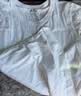 优衣库SUPIMA COTTON短袖T恤女装合作款/圆领纯棉打底内搭483461 00 白色 M 实拍图