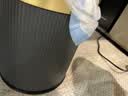飞达三和无盖垃圾桶12L灰色轻奢高档家用客厅卧室厨房办公室卫生间厕所 实拍图