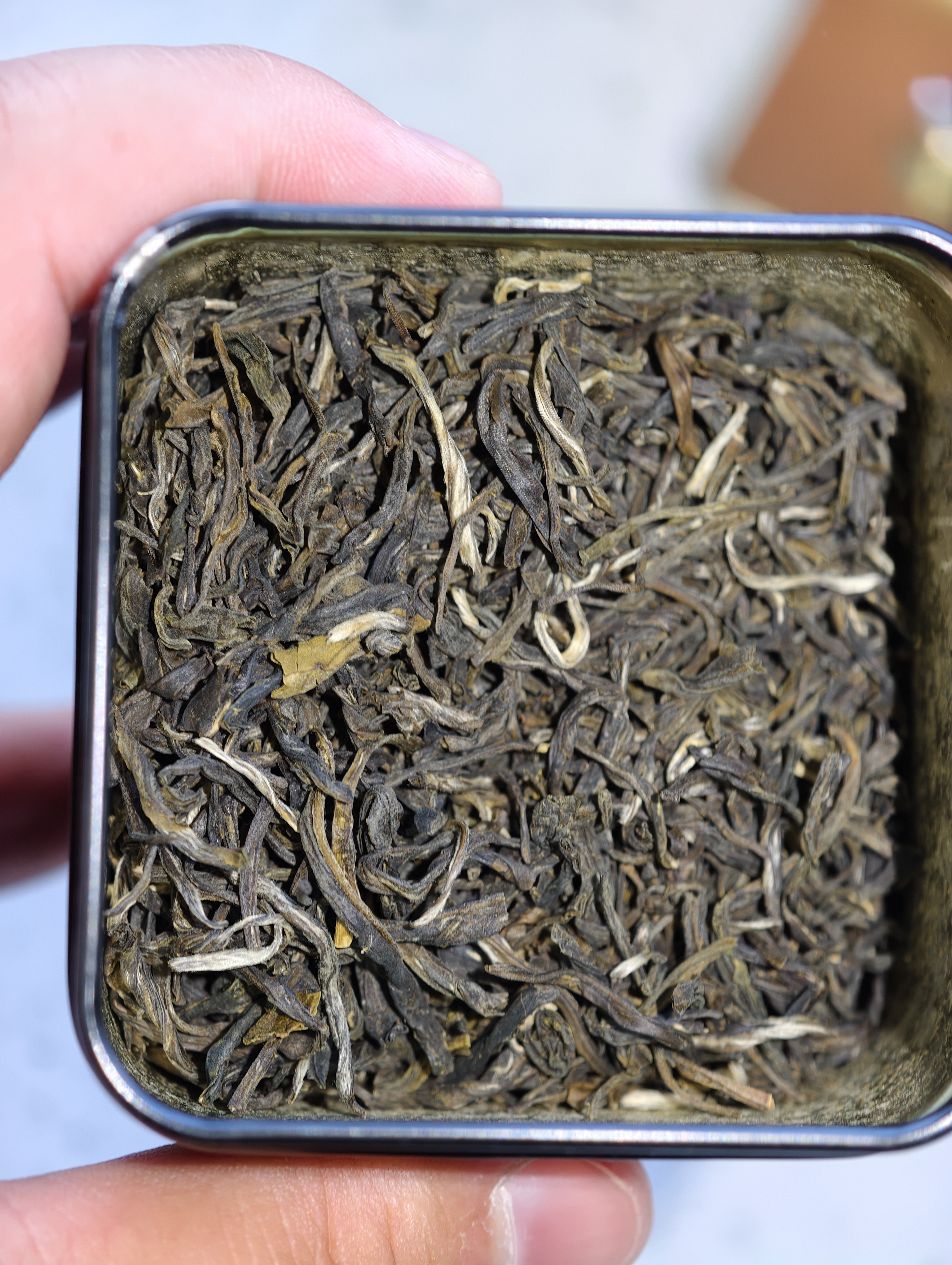 张一元茶叶茉莉花茶特级浓香花茶黑罐罐装50g 实拍图