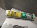 瓦克（WACKER）DA防霉玻璃胶厨卫专用密封胶防水美容胶中性马桶封边胶 透明1支 实拍图