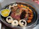 杨大爷柴火烟熏腊味四川风味特产咸肉五花川味腊肉1斤装500g 需烹饪食用 实拍图