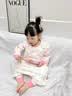 爱贝迪拉（AIBEDILA）婴儿睡袋秋冬宝宝无袖背心式加厚睡袋儿童防踢被四季通用 纯棉 实拍图