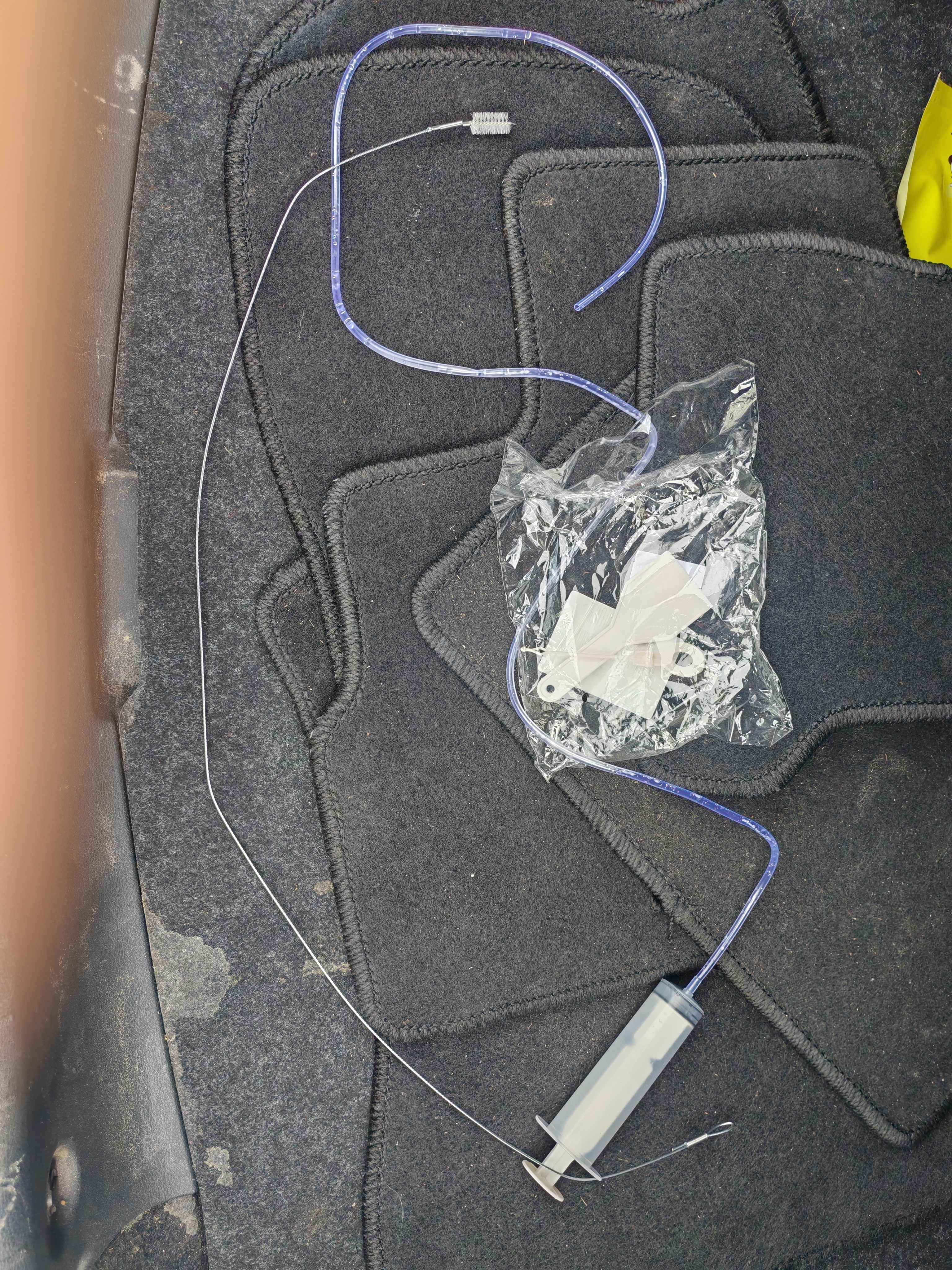 一号工厂汽车天窗排水车门排水口疏通器神器防堵清洁刷子油箱排水管配件 实拍图
