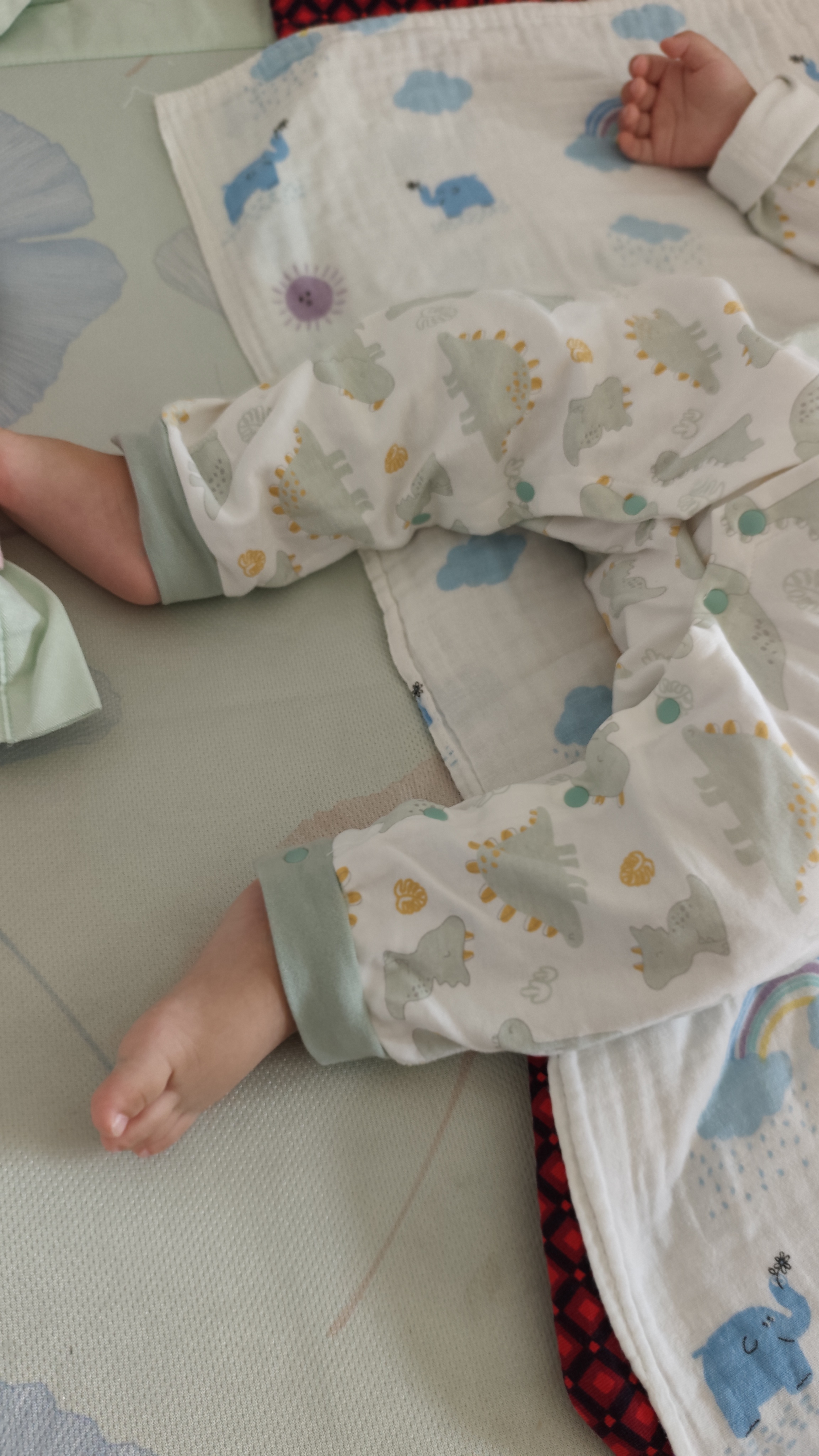 贝肽斯婴儿衣服春秋装宝宝连体衣纯棉男女新生儿小月龄夏季睡衣爬服 实拍图