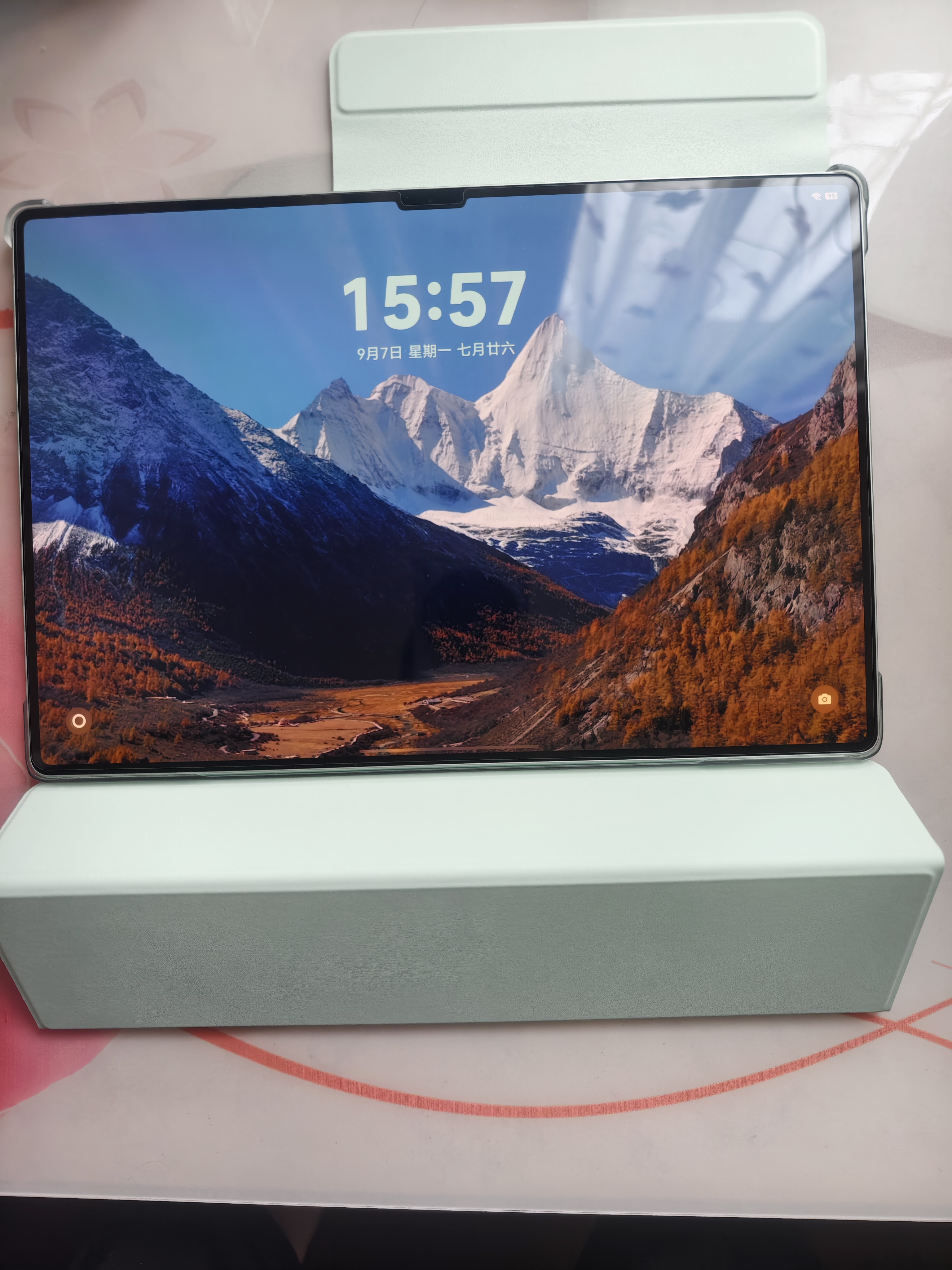 rurihai适用华为matepadpro13.2保护壳2025/23款平板保护套磁吸分离可拆分亚克力全包带笔槽双面夹英寸 【飞天青】磁吸可拆分-赠防摔内胆-赠钢化膜 华为matepadpro13.2 实拍图