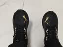 彪马（PUMA）通勤绿色透气轻便跑步鞋男女款新款运动鞋AVIATOR 376615 黑色-金色-11 44.5 实拍图