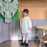 G.duck小黄鸭童装女童连衣裙春秋装2026新款儿童裙子洋气女孩宝宝公主裙 奶茶裙 90 建议1~2岁【 80-90cm】cm 实拍图