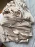 金三塔真丝睡衣女套装100%桑蚕丝[丝滑亲肤]可外穿居家服中秋礼品礼物 [温柔]19姆米珍珠白 包扣/贝壳扣随机发 M 实拍图