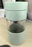 FGA富光玻璃杯女胶囊泡茶杯便携高颜值办公室学生茶水分离杯子360ML 实拍图