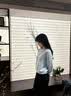 珂梵奢时尚简约女士长袖毛衣山羊绒圆领长袖软糯修身云朵轻柔针织衫上衣 海盐蓝 L 晒单实拍图