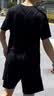 李宁（LI-NING）运动套装男新款春秋开衫外套运动裤跑步套装男士运动休闲两件套 黑色【速干｜多处透气网孔 清爽不闷汗】 L 实拍图