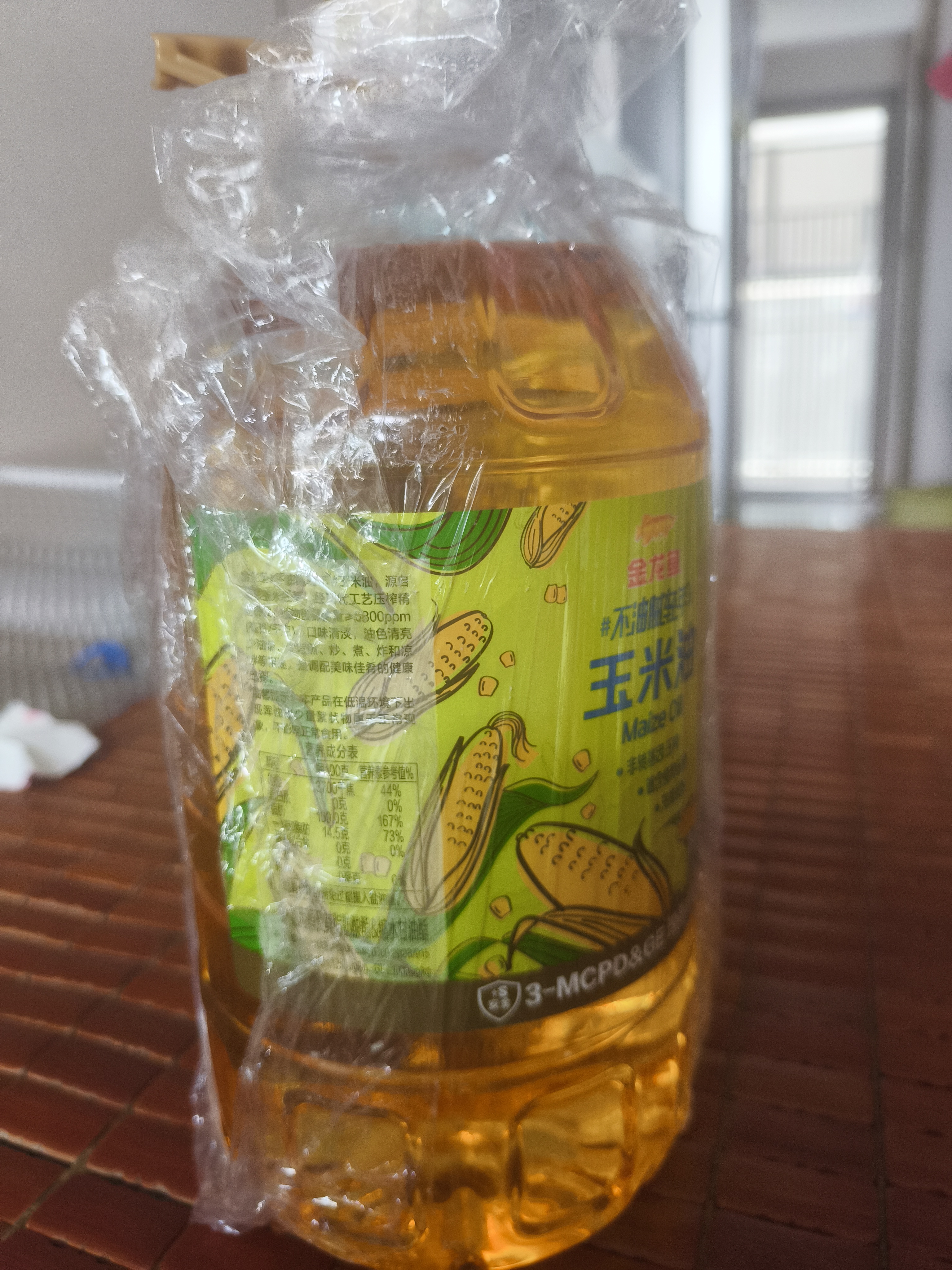 金龙鱼 食用油 非转基因 物理压榨不油腻轻年玉米油4L 实拍图