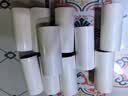 妙然粘毛器替换纸10cm10卷500撕可撕式沾毛除尘滚筒替换芯（不含柄） 实拍图